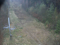 Kamera na svahu B, nástup vleku