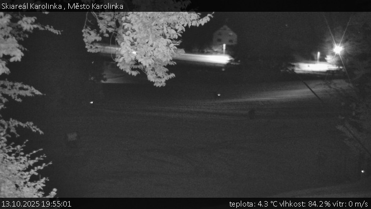 Skiareál Karolinka - Město Karolinka - 13.10.2025 v 19:55 Skiareál Karolinka - Město Karolinka - 13.10.2025 v 19:55