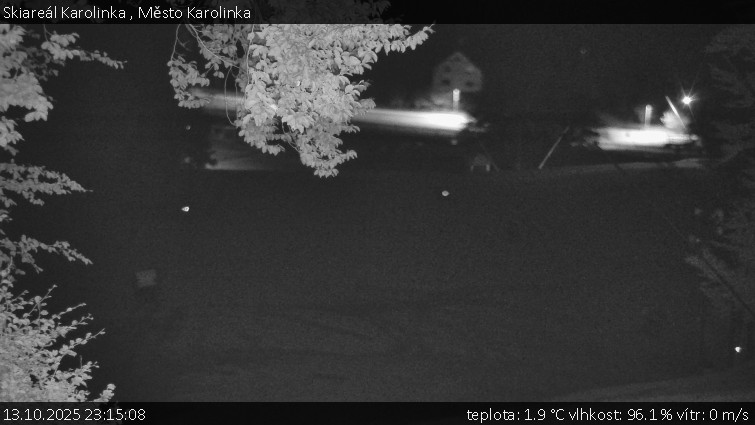 Skiareál Karolinka - Město Karolinka - 13.10.2025 v 23:15 Skiareál Karolinka - Město Karolinka - 13.10.2025 v 23:15