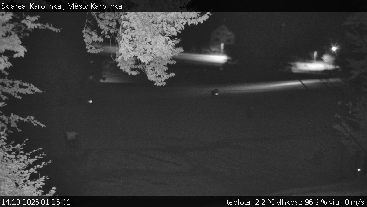 Skiareál Karolinka - Město Karolinka - 14.10.2025 v 01:25 Skiareál Karolinka - Město Karolinka - 14.10.2025 v 01:25