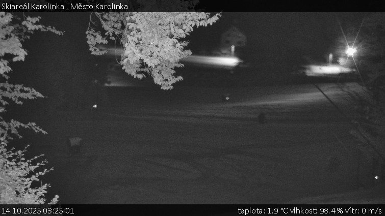 Skiareál Karolinka - Město Karolinka - 14.10.2025 v 03:25 Skiareál Karolinka - Město Karolinka - 14.10.2025 v 03:25