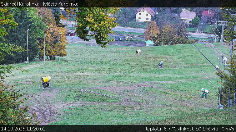 Skiareál Karolinka - Město Karolinka - 14.10.2025 v 11:20 Skiareál Karolinka - Město Karolinka - 14.10.2025 v 11:20
