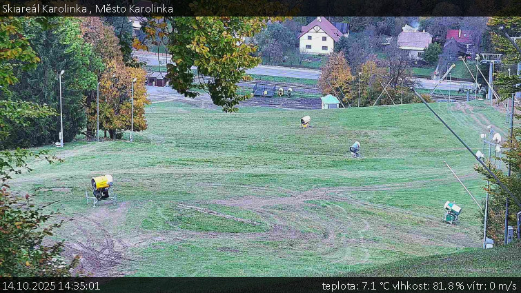 Skiareál Karolinka - Město Karolinka - 14.10.2025 v 14:35 Skiareál Karolinka - Město Karolinka - 14.10.2025 v 14:35