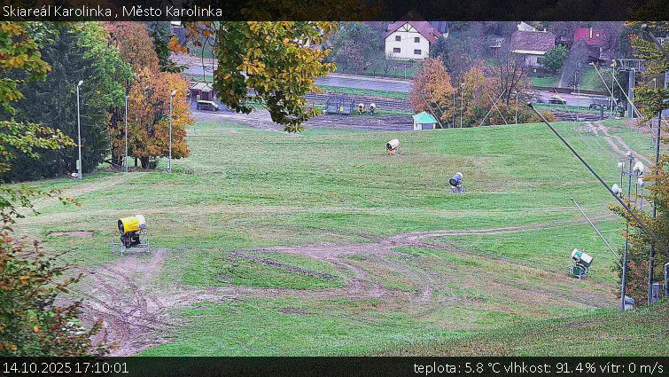 Skiareál Karolinka - Město Karolinka - 14.10.2025 v 17:10 Skiareál Karolinka - Město Karolinka - 14.10.2025 v 17:10
