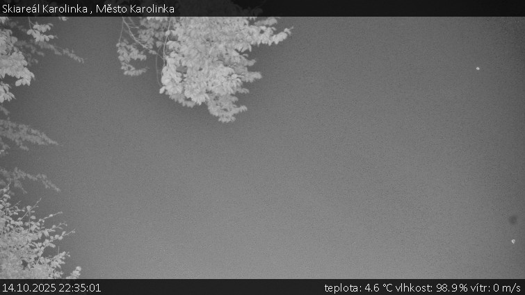 Skiareál Karolinka - Město Karolinka - 14.10.2025 v 22:35 Skiareál Karolinka - Město Karolinka - 14.10.2025 v 22:35
