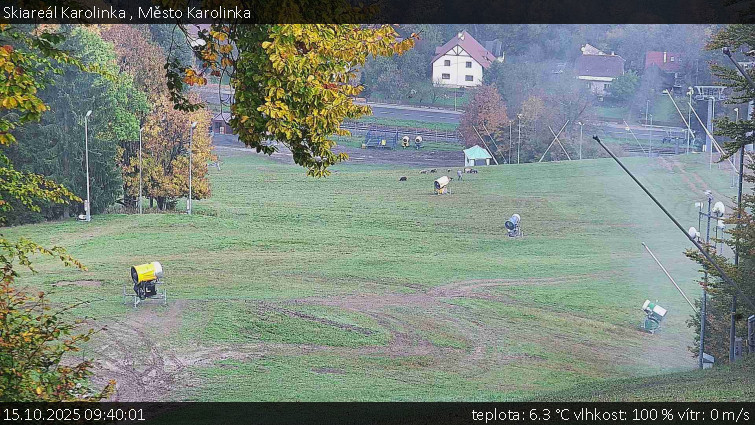 Skiareál Karolinka - Město Karolinka - 15.10.2025 v 09:40 Skiareál Karolinka - Město Karolinka - 15.10.2025 v 09:40