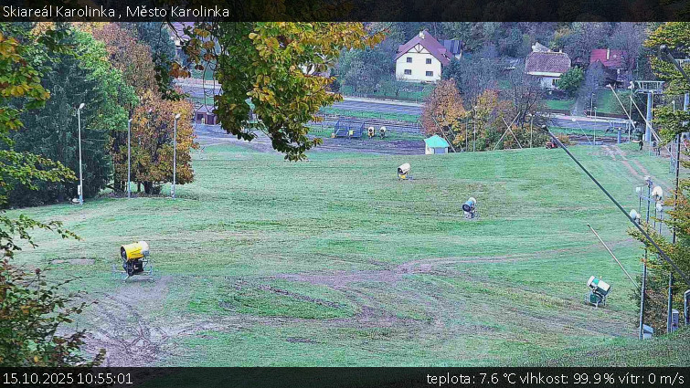 Skiareál Karolinka - Město Karolinka - 15.10.2025 v 10:55 Skiareál Karolinka - Město Karolinka - 15.10.2025 v 10:55