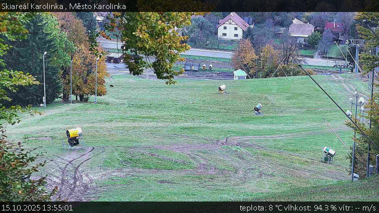 Skiareál Karolinka - Město Karolinka - 15.10.2025 v 13:55 Skiareál Karolinka - Město Karolinka - 15.10.2025 v 13:55