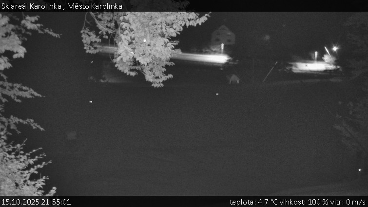 Skiareál Karolinka - Město Karolinka - 15.10.2025 v 21:55 Skiareál Karolinka - Město Karolinka - 15.10.2025 v 21:55