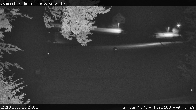 Skiareál Karolinka - Město Karolinka - 15.10.2025 v 23:20 Skiareál Karolinka - Město Karolinka - 15.10.2025 v 23:20