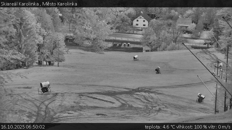 Skiareál Karolinka - Město Karolinka - 16.10.2025 v 06:50 Skiareál Karolinka - Město Karolinka - 16.10.2025 v 06:50