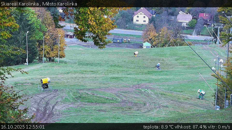 Skiareál Karolinka - Město Karolinka - 16.10.2025 v 12:55 Skiareál Karolinka - Město Karolinka - 16.10.2025 v 12:55