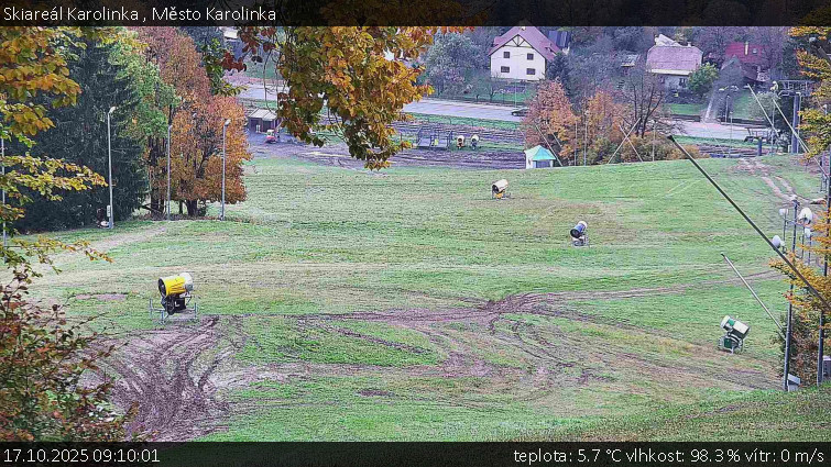 Skiareál Karolinka - Město Karolinka - 17.10.2025 v 09:10 Skiareál Karolinka - Město Karolinka - 17.10.2025 v 09:10