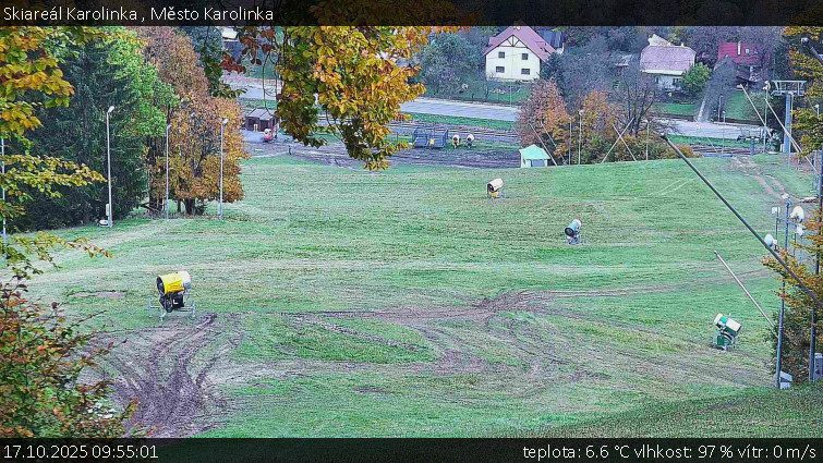 Skiareál Karolinka - Město Karolinka - 17.10.2025 v 09:55 Skiareál Karolinka - Město Karolinka - 17.10.2025 v 09:55