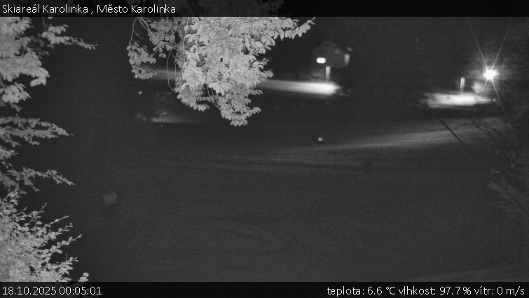 Skiareál Karolinka - Město Karolinka - 18.10.2025 v 00:05 Skiareál Karolinka - Město Karolinka - 18.10.2025 v 00:05