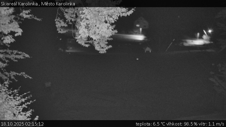 Skiareál Karolinka - Město Karolinka - 18.10.2025 v 02:15 Skiareál Karolinka - Město Karolinka - 18.10.2025 v 02:15