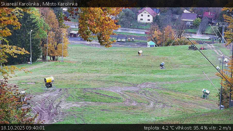 Skiareál Karolinka - Město Karolinka - 18.10.2025 v 09:40 Skiareál Karolinka - Město Karolinka - 18.10.2025 v 09:40