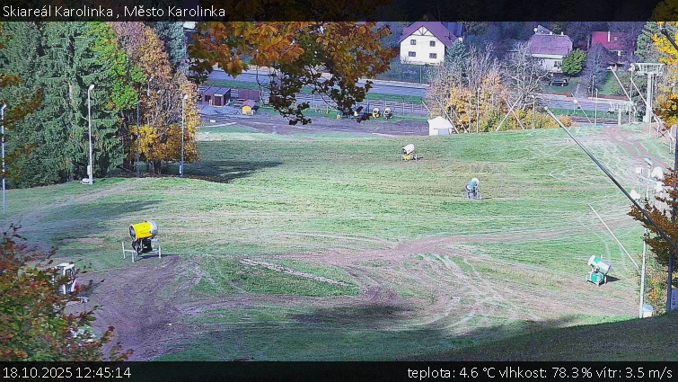 Skiareál Karolinka - Město Karolinka - 18.10.2025 v 12:45 Skiareál Karolinka - Město Karolinka - 18.10.2025 v 12:45