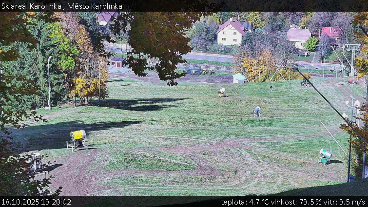 Skiareál Karolinka - Město Karolinka - 18.10.2025 v 13:20 Skiareál Karolinka - Město Karolinka - 18.10.2025 v 13:20