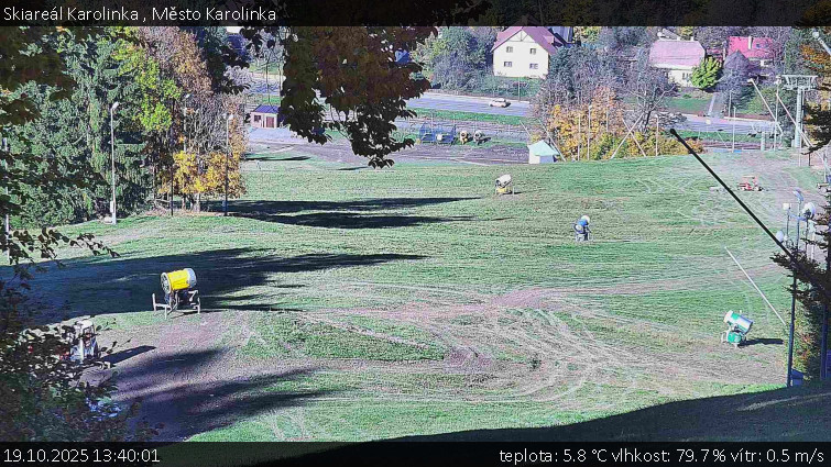Skiareál Karolinka - Město Karolinka - 19.10.2025 v 13:40 Skiareál Karolinka - Město Karolinka - 19.10.2025 v 13:40
