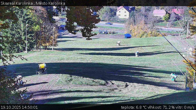 Skiareál Karolinka - Město Karolinka - 19.10.2025 v 14:50 Skiareál Karolinka - Město Karolinka - 19.10.2025 v 14:50