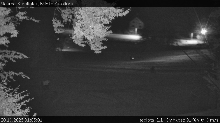 Skiareál Karolinka - Město Karolinka - 20.10.2025 v 01:05 Skiareál Karolinka - Město Karolinka - 20.10.2025 v 01:05
