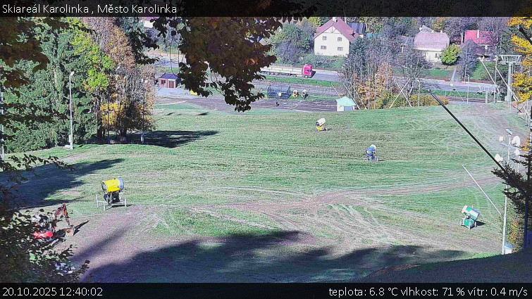 Skiareál Karolinka - Město Karolinka - 20.10.2025 v 12:40 Skiareál Karolinka - Město Karolinka - 20.10.2025 v 12:40