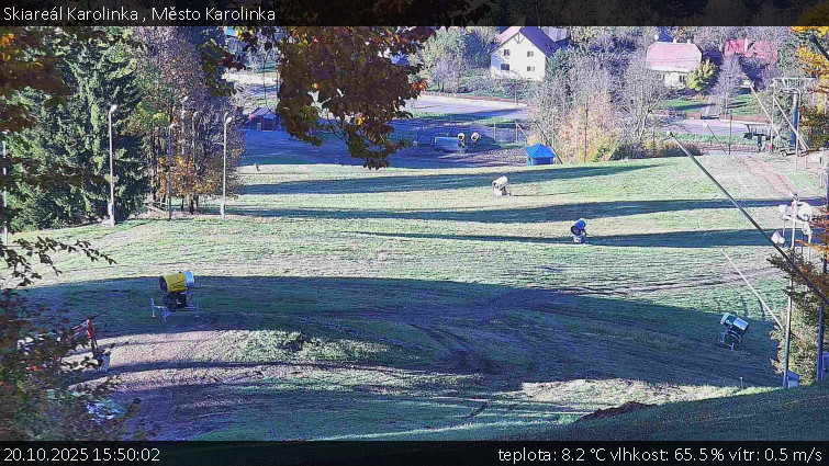 Skiareál Karolinka - Město Karolinka - 20.10.2025 v 15:50 Skiareál Karolinka - Město Karolinka - 20.10.2025 v 15:50