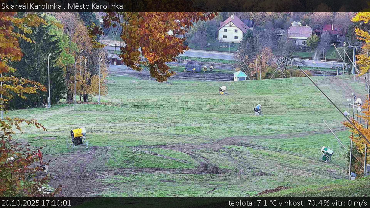 Skiareál Karolinka - Město Karolinka - 20.10.2025 v 17:10 Skiareál Karolinka - Město Karolinka - 20.10.2025 v 17:10