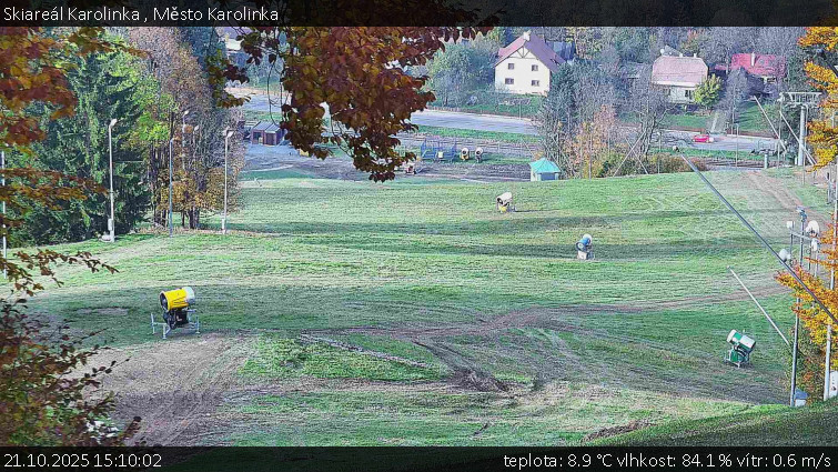 Skiareál Karolinka - Město Karolinka - 21.10.2025 v 15:10 Skiareál Karolinka - Město Karolinka - 21.10.2025 v 15:10