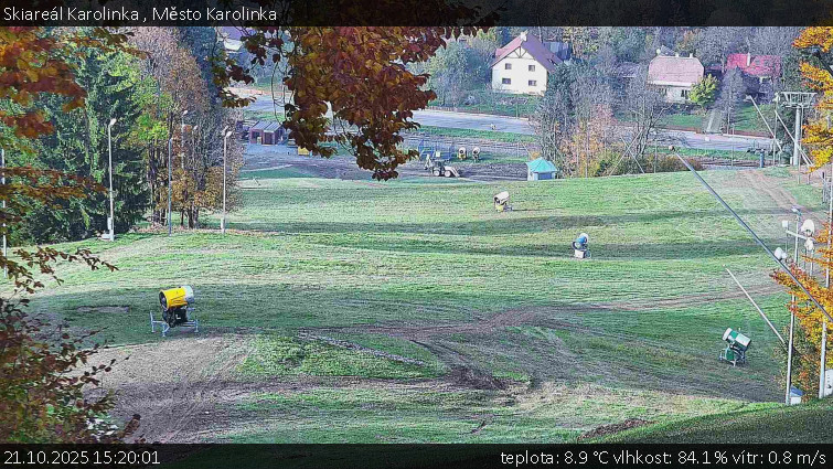 Skiareál Karolinka - Město Karolinka - 21.10.2025 v 15:20 Skiareál Karolinka - Město Karolinka - 21.10.2025 v 15:20
