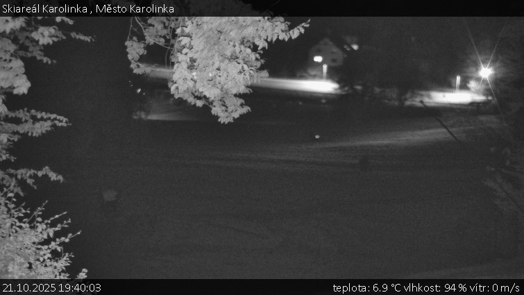 Skiareál Karolinka - Město Karolinka - 21.10.2025 v 19:40 Skiareál Karolinka - Město Karolinka - 21.10.2025 v 19:40