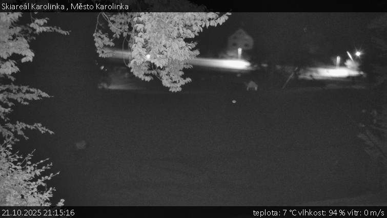 Skiareál Karolinka - Město Karolinka - 21.10.2025 v 21:15 Skiareál Karolinka - Město Karolinka - 21.10.2025 v 21:15