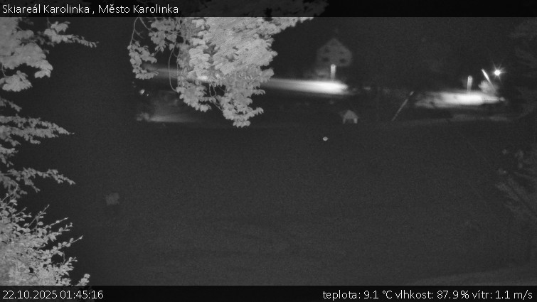 Skiareál Karolinka - Město Karolinka - 22.10.2025 v 01:45 Skiareál Karolinka - Město Karolinka - 22.10.2025 v 01:45