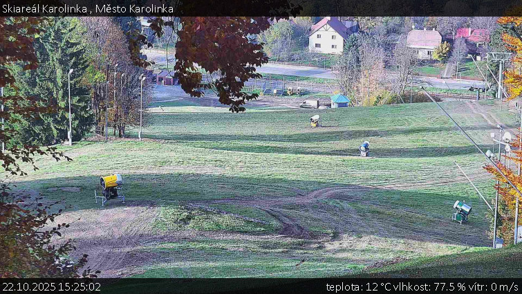 Skiareál Karolinka - Město Karolinka - 22.10.2025 v 15:25 Skiareál Karolinka - Město Karolinka - 22.10.2025 v 15:25