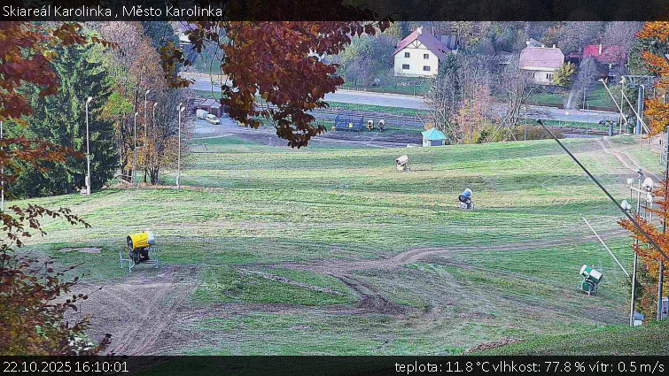 Skiareál Karolinka - Město Karolinka - 22.10.2025 v 16:10 Skiareál Karolinka - Město Karolinka - 22.10.2025 v 16:10