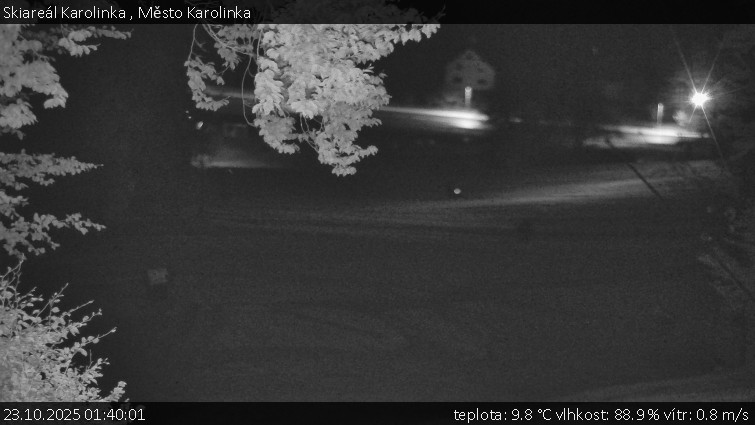 Skiareál Karolinka - Město Karolinka - 23.10.2025 v 01:40 Skiareál Karolinka - Město Karolinka - 23.10.2025 v 01:40