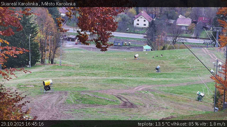 Skiareál Karolinka - Město Karolinka - 23.10.2025 v 16:45 Skiareál Karolinka - Město Karolinka - 23.10.2025 v 16:45