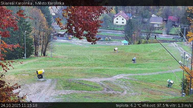 Skiareál Karolinka - Město Karolinka - 24.10.2025 v 11:15 Skiareál Karolinka - Město Karolinka - 24.10.2025 v 11:15