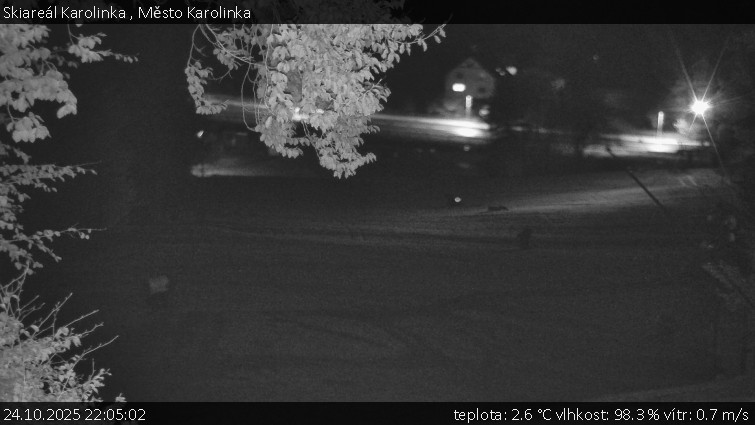 Skiareál Karolinka - Město Karolinka - 24.10.2025 v 22:05 Skiareál Karolinka - Město Karolinka - 24.10.2025 v 22:05