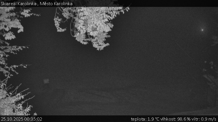 Skiareál Karolinka  - Město Karolinka - 25.10.2025 v 00:35 Skiareál Karolinka  - Město Karolinka - 25.10.2025 v 00:35