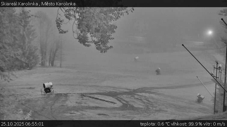 Skiareál Karolinka  - Město Karolinka - 25.10.2025 v 06:55 Skiareál Karolinka  - Město Karolinka - 25.10.2025 v 06:55