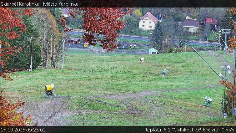 Skiareál Karolinka  - Město Karolinka - 26.10.2025 v 09:25 Skiareál Karolinka  - Město Karolinka - 26.10.2025 v 09:25