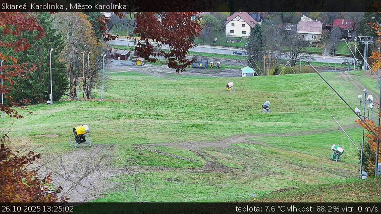 Skiareál Karolinka  - Město Karolinka - 26.10.2025 v 13:25 Skiareál Karolinka  - Město Karolinka - 26.10.2025 v 13:25