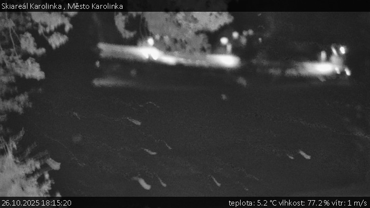 Skiareál Karolinka  - Město Karolinka - 26.10.2025 v 18:15 Skiareál Karolinka  - Město Karolinka - 26.10.2025 v 18:15