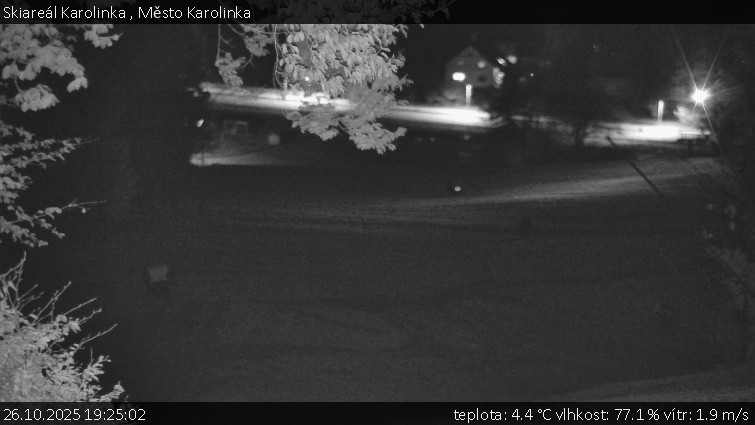 Skiareál Karolinka  - Město Karolinka - 26.10.2025 v 19:25 Skiareál Karolinka  - Město Karolinka - 26.10.2025 v 19:25