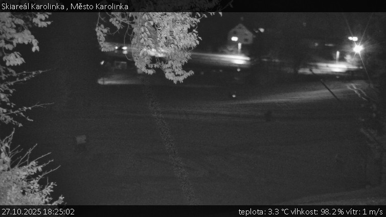 Skiareál Karolinka  - Město Karolinka - 27.10.2025 v 18:25 Skiareál Karolinka  - Město Karolinka - 27.10.2025 v 18:25