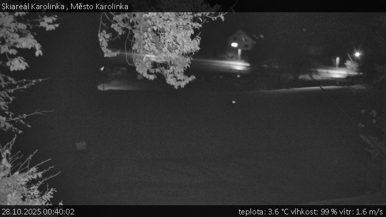 Skiareál Karolinka  - Město Karolinka - 28.10.2025 v 00:40 Skiareál Karolinka  - Město Karolinka - 28.10.2025 v 00:40