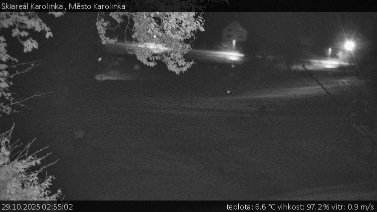 Skiareál Karolinka  - Město Karolinka - 29.10.2025 v 02:55 Skiareál Karolinka  - Město Karolinka - 29.10.2025 v 02:55
