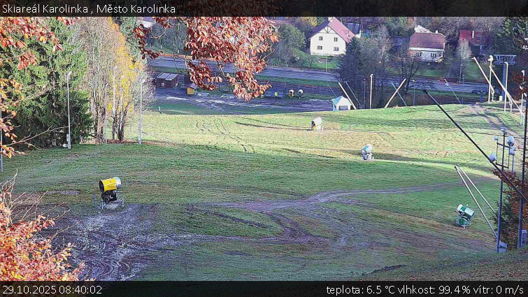 Skiareál Karolinka  - Město Karolinka - 29.10.2025 v 08:40 Skiareál Karolinka  - Město Karolinka - 29.10.2025 v 08:40